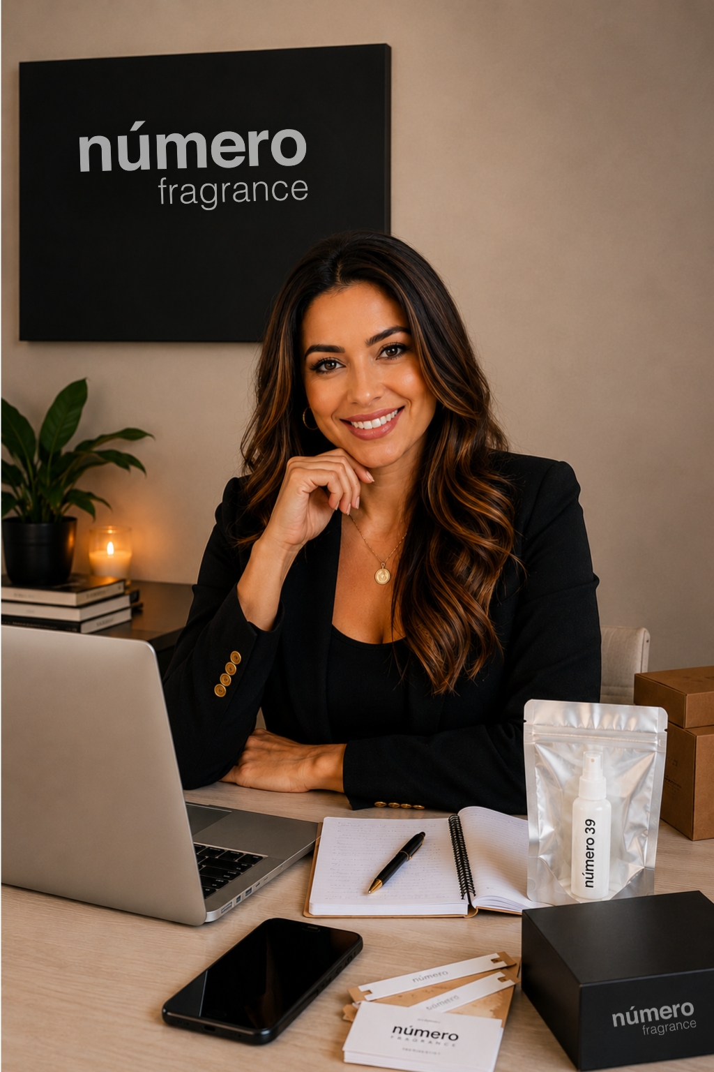 Empreendedora número fragrance